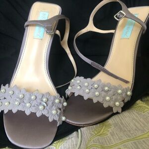 Blue by Betsy Johnson Dusty Lilac Stiletto Heel